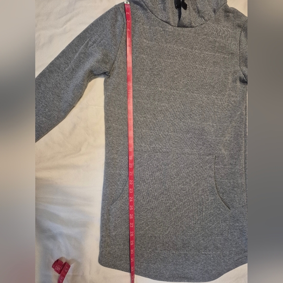 Sweatshirt Hoodie Dress - Picture 4 of 4